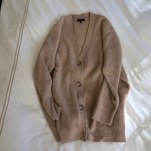 Quince Cashmere Oversized Cardigan Sweater (XS) - Picture 3 of 5
